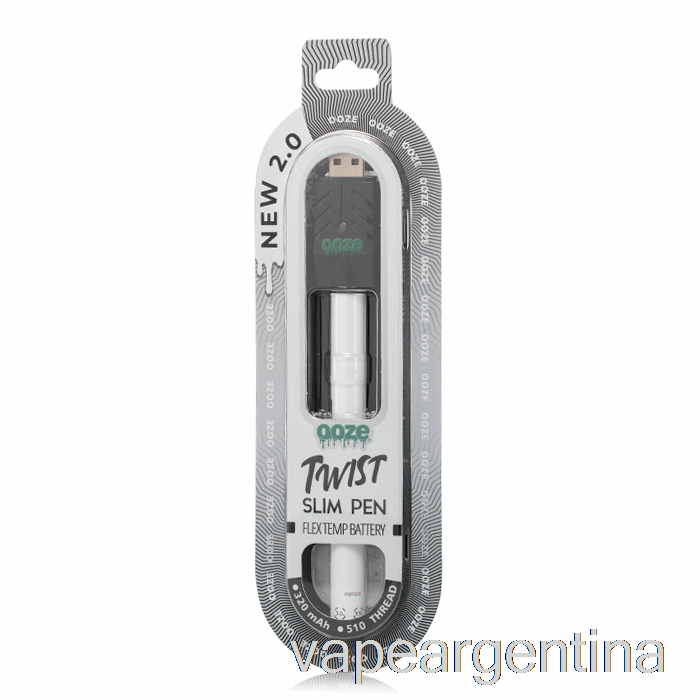 Rezuma Delgado Giro Pluma 2.0 Flex Temp Batería Fantasma Blanco Vape Descartable